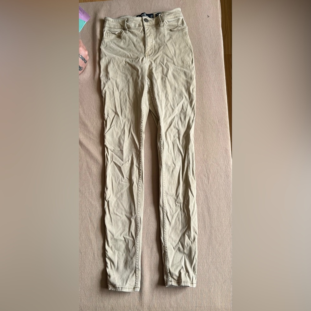 Tan Jeans